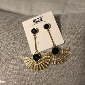 Stainless steel Gold earrings
